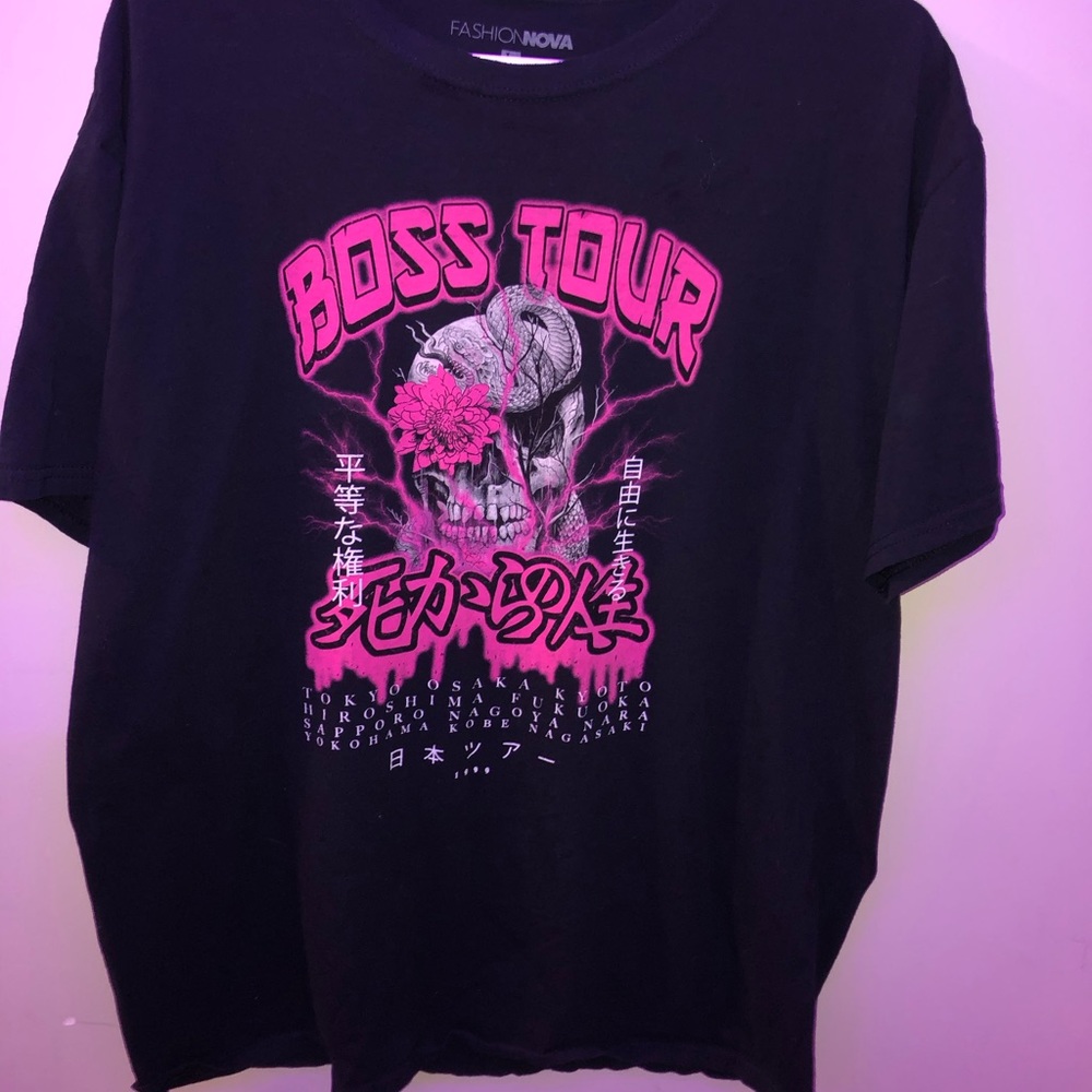 Boss tour Tee shirt